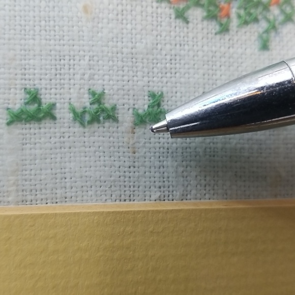 Vintage Cross-Stitch Framed & Matted - Picture 14 of 16